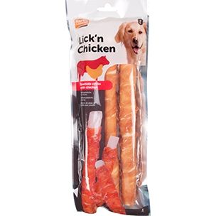 Friandises "Chick'n Wrap Stick" 28 cm - Karlie Flamingo
