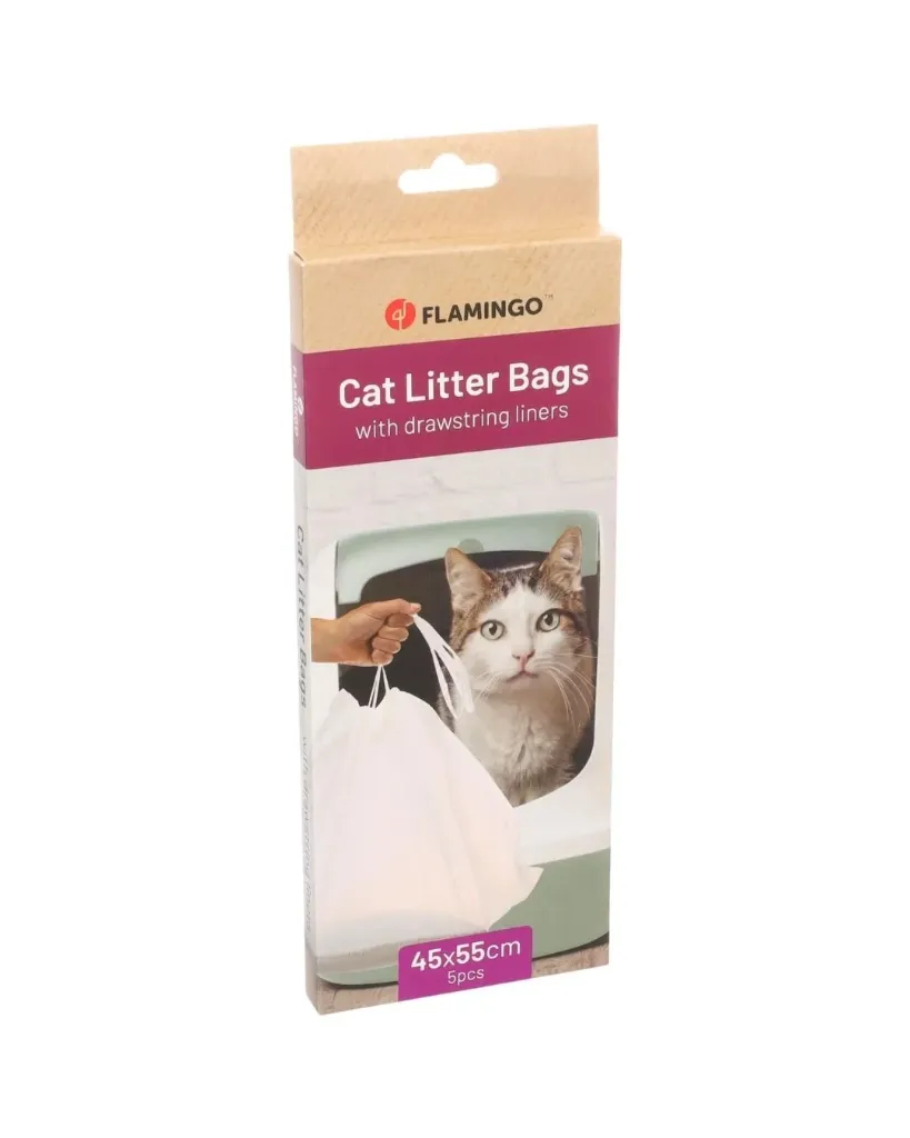 Sacs à litière Jumbo (x5) - Flamingo