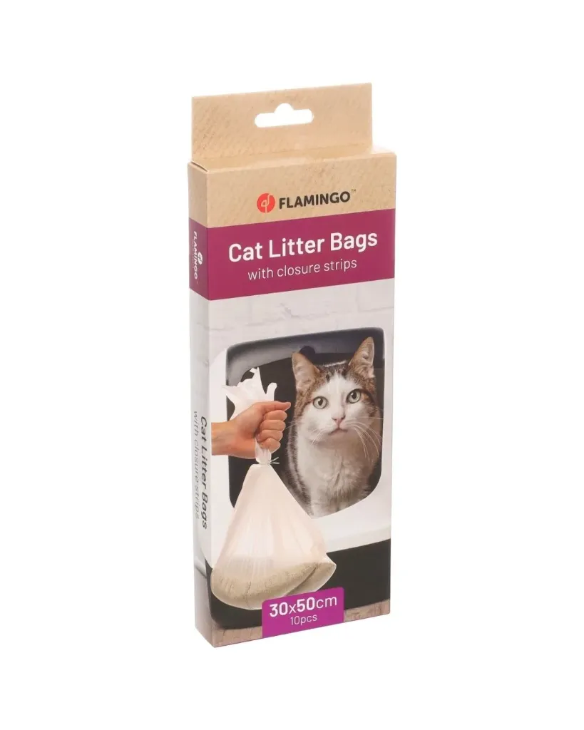 Sacs à litière "Basic" x10 - Flamingo