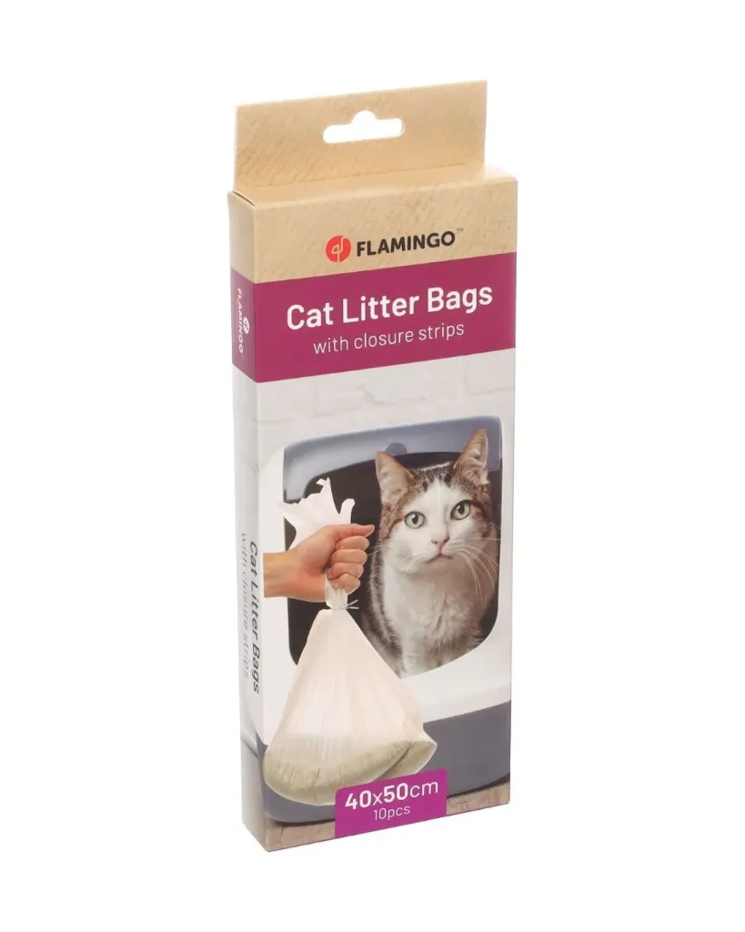 Sacs à litière Maxi (x10) - Flamingo