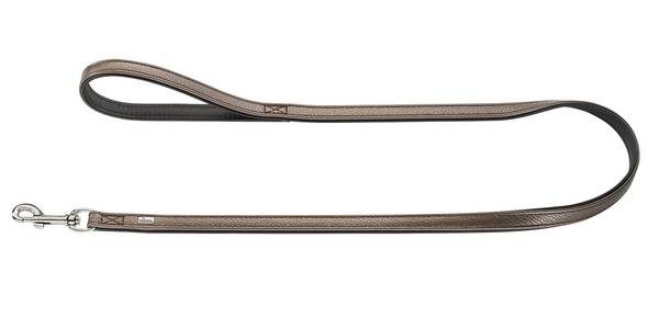 [8087_15399] Laisse "Capri Pearl" Marron/ Noir (Taille 3) - Hunter