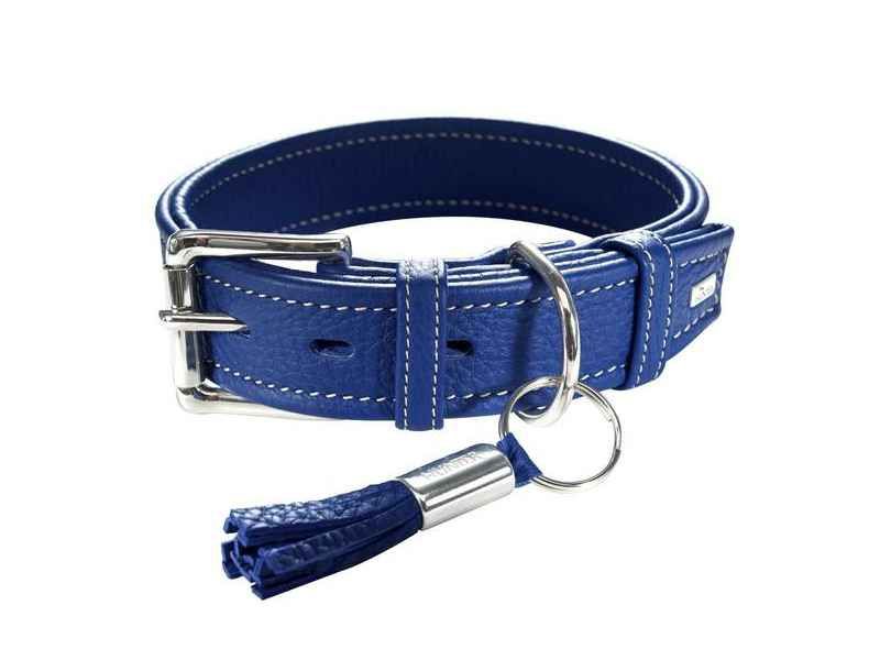 Collier "Cannes" Bleu (Taille 70) - Hunter