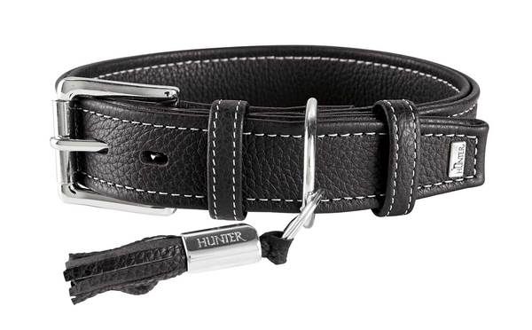 [8092_15437] Collier "Cannes" Noir (Taille 60) - Hunter