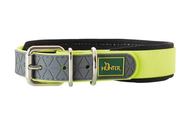Collier "Convenience Comfort" jaune fluo (Taille 50) - Hunter