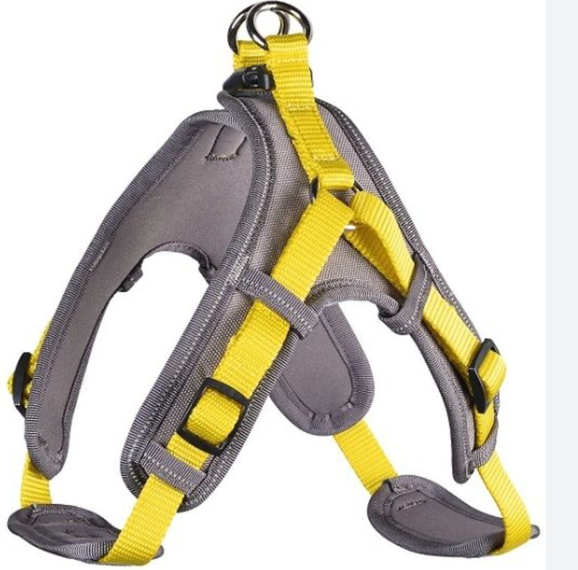 [8118_15550] Harnais "Vario Quick" jaune/gris (XL) - Hunter