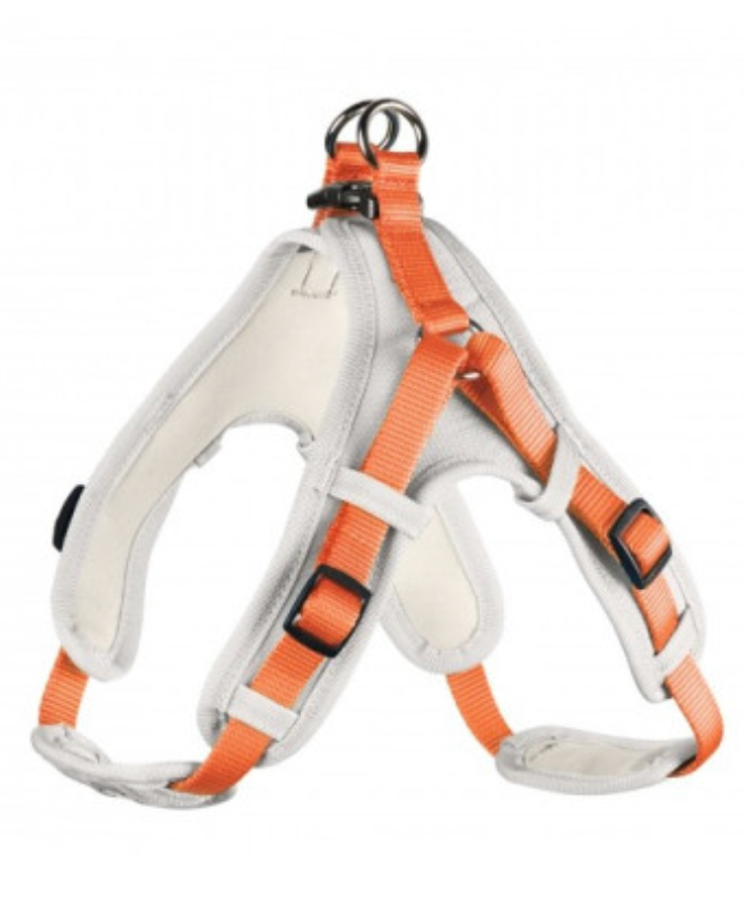 [8119_15554] Harnais "Vario Quick" orange/crème (L) - Hunter