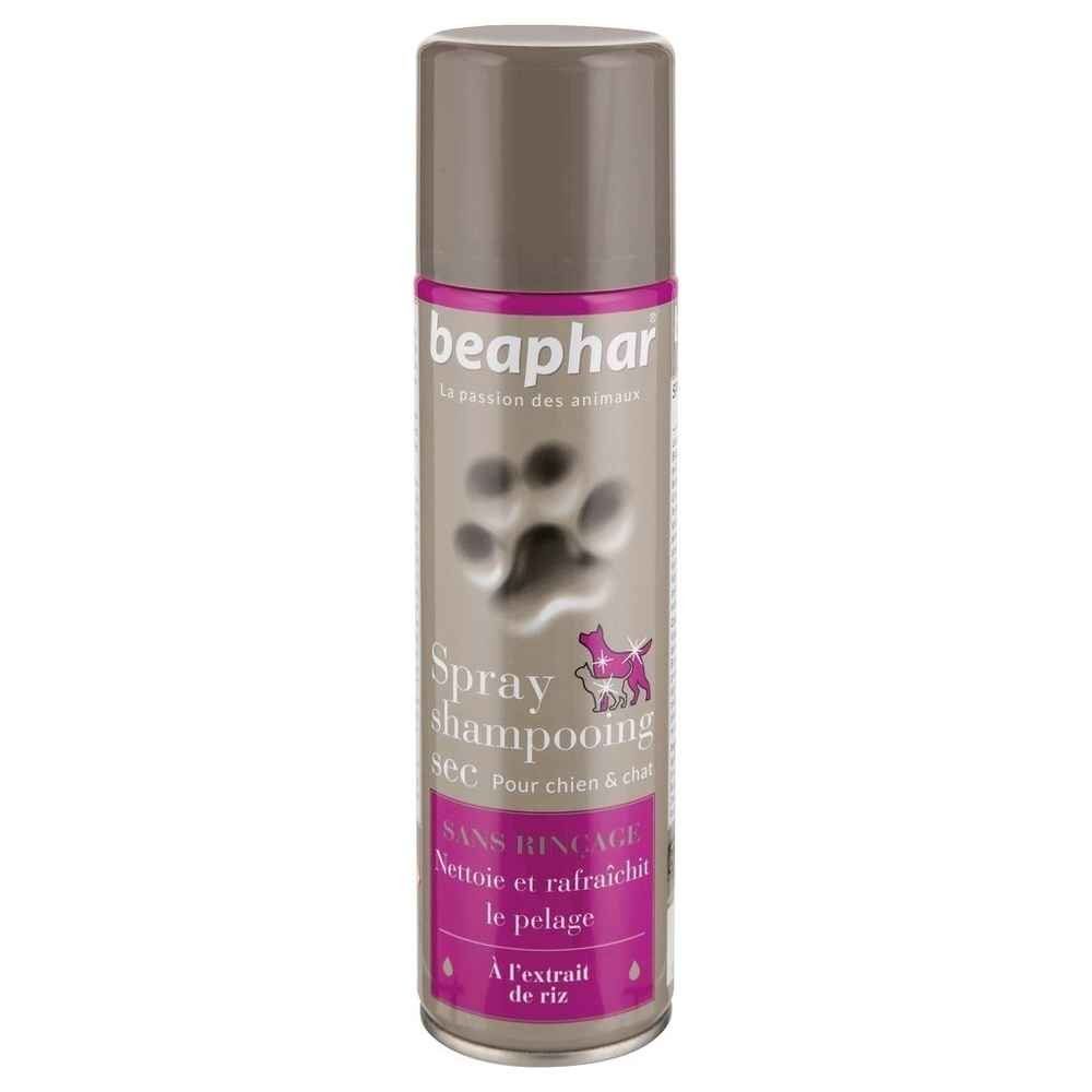 Spray shampoing sec "extrait de riz" (250 ml) - Beaphar