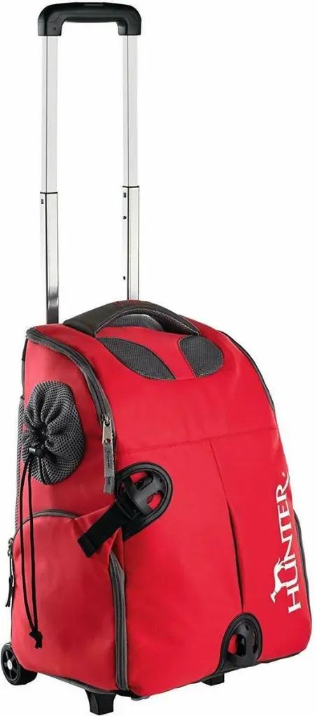 [8360] Sac trolley pour chien Ontario rouge - Hunter