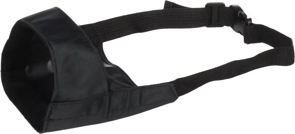 Muselière nylon noire (XXXL) - Flamingo