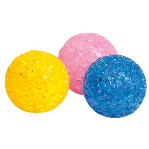 Balle "Glitter" 3.75 cm - Flamingo