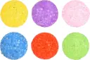 Balle "Glitter" 3.75 cm (coloris aléatoire) - Flamingo
