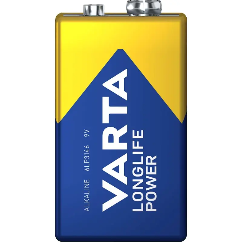 [8598] Pile 9 Volts Alkaline - Varta