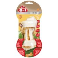 Os à mâcher noué Delight "S" Beef - 8 in 1