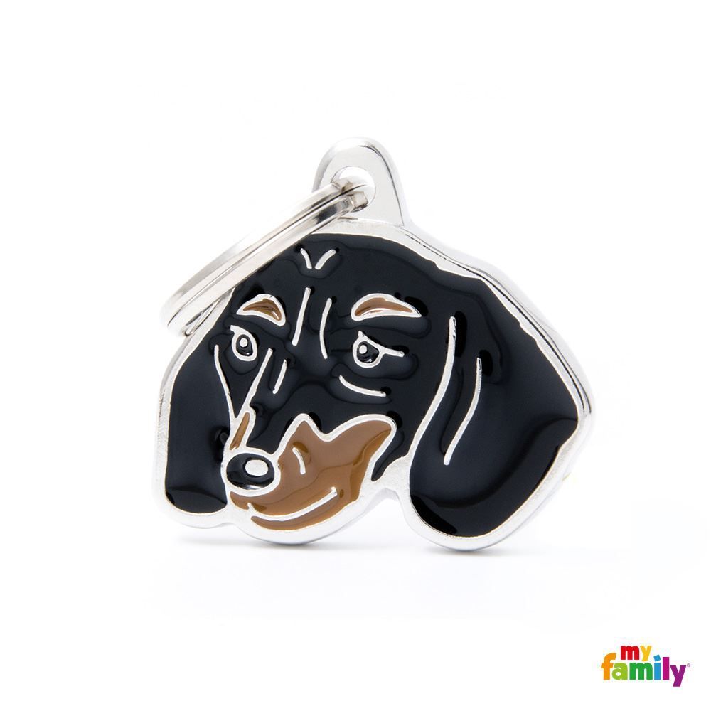 Médaille "Teckel noir" - MyFamily