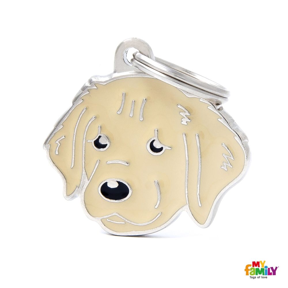Médaille "Golden Retriever" - MyFamily