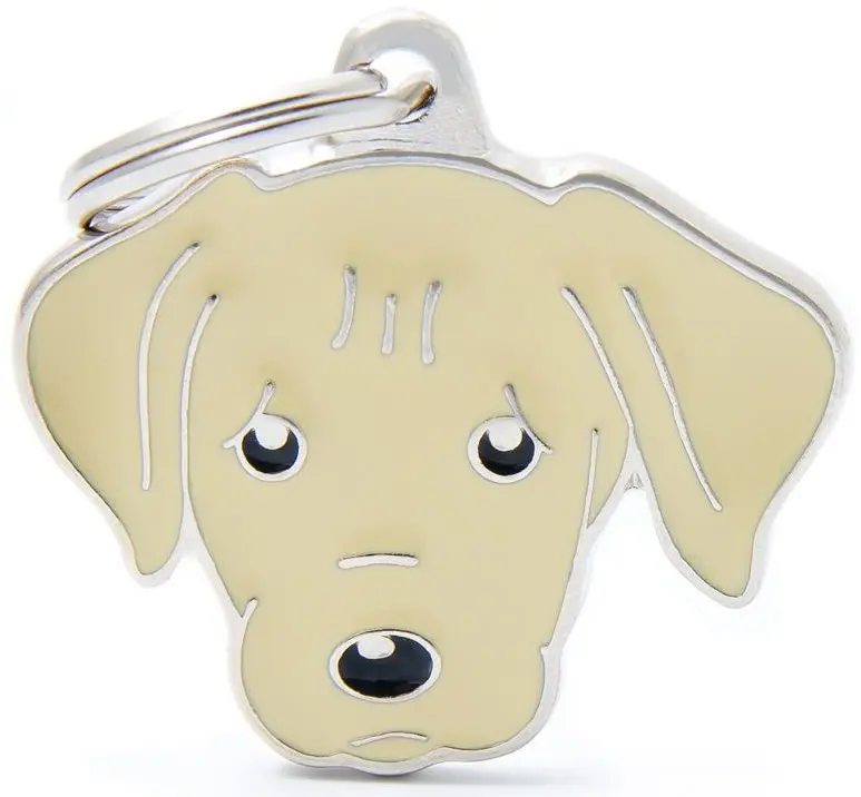 [8794] Médaille "Labrador crème" - MyFamily