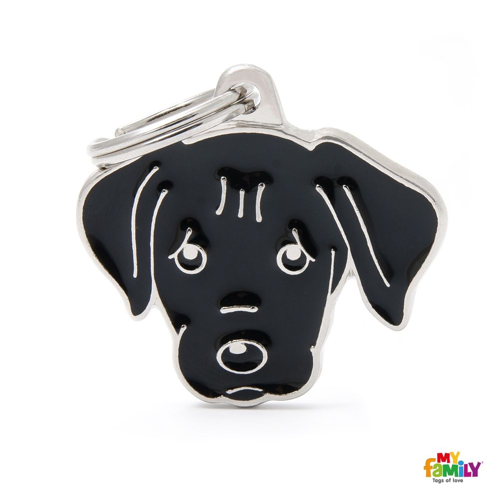Médaille "Labrador noir" - MyFamily