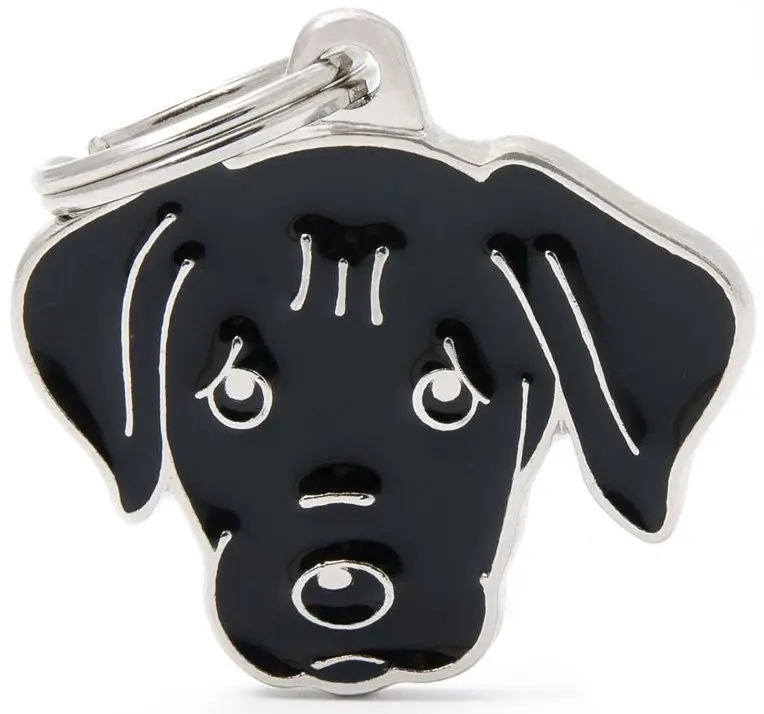 [8795] Médaille "Labrador noir" - MyFamily