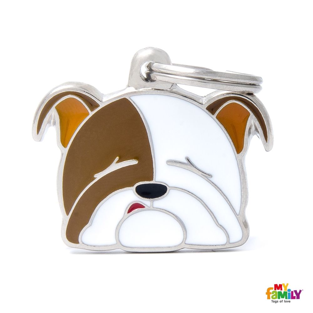 [8796] Médaille "Bulldog Anglais" - MyFamily