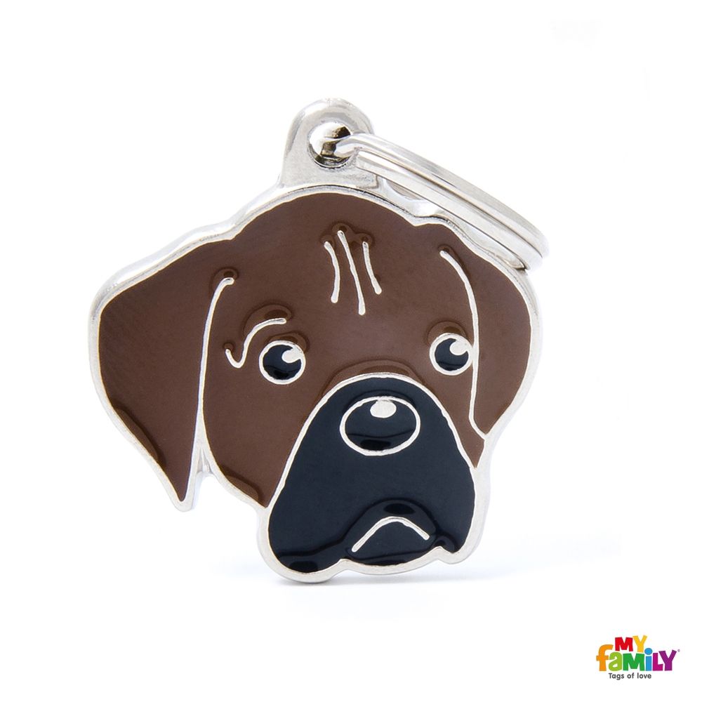 [8798] Médaille "Boxer" - MyFamily