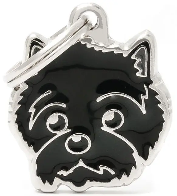 [8813] Médaille "Cairn Terrier" - MyFamily