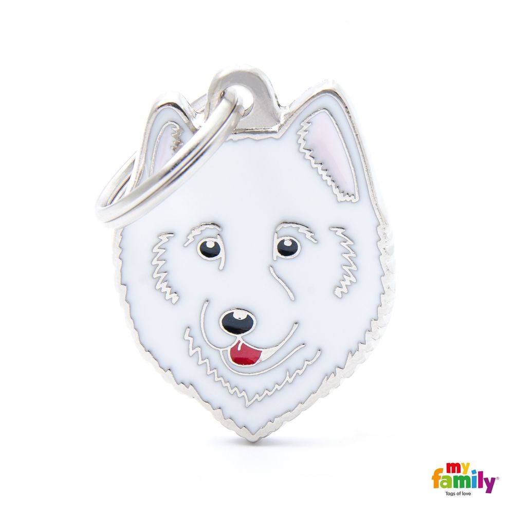 [8849] Médaille "Samoyed" - MyFamily
