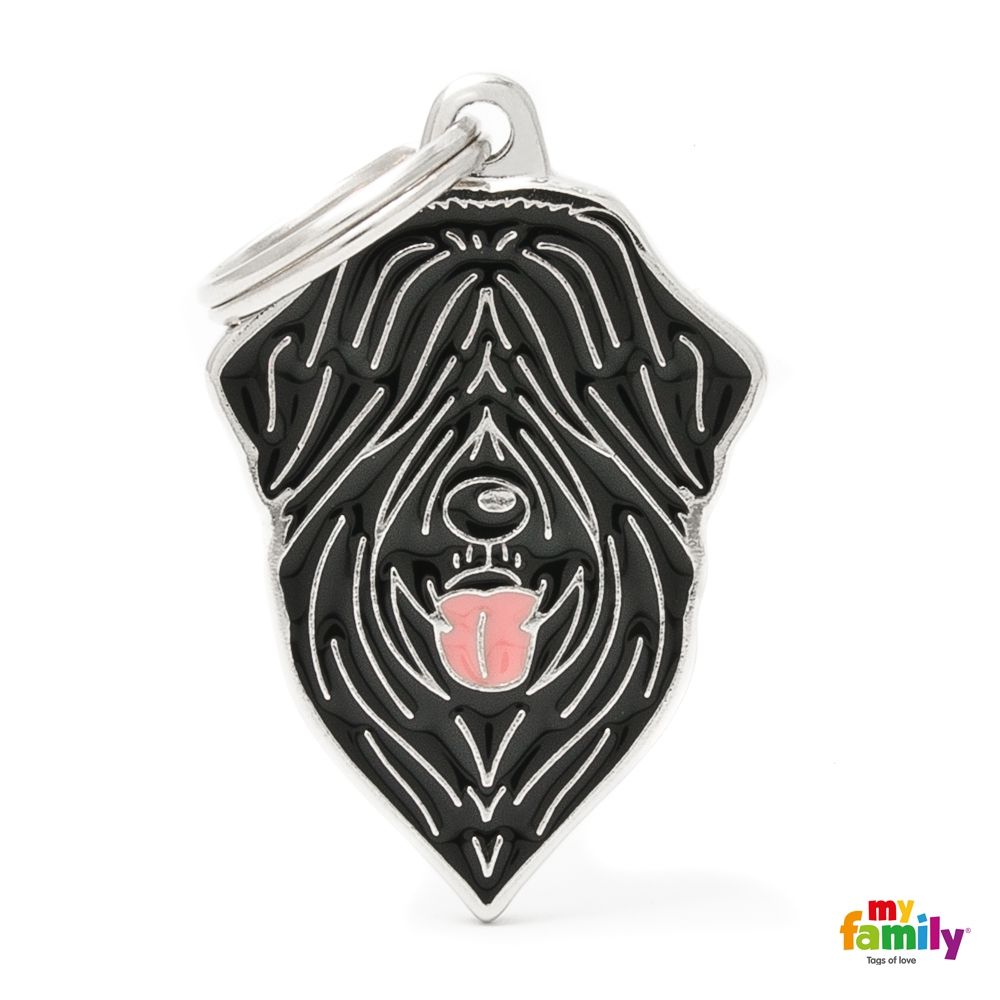 [8868] Médaille "Terrier noir russe" - MyFamily