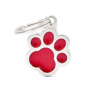 Médaille Classic patte rouge (L) - MyFamily