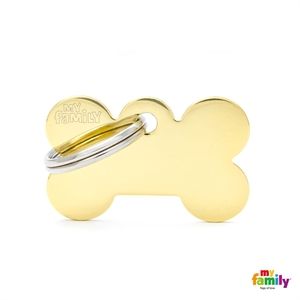 [8948] Médaille aluminium Os Or (M) - MyFamily
