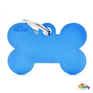 Médaille Os bleu Basic (L) - MyFamily