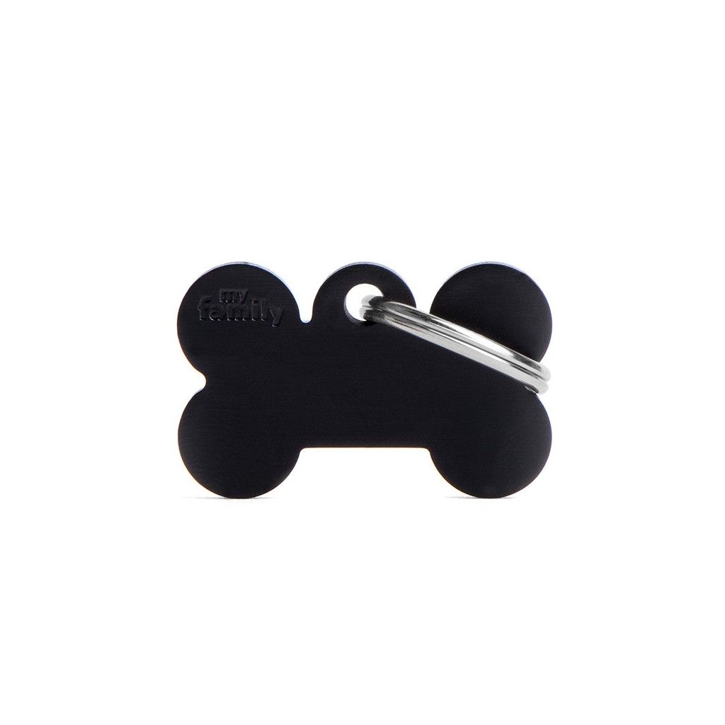 Médaille Os noir Basic (M) - MyFamily