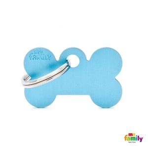 Médaille Os bleu Céleste Basic (M) - MyFamily
