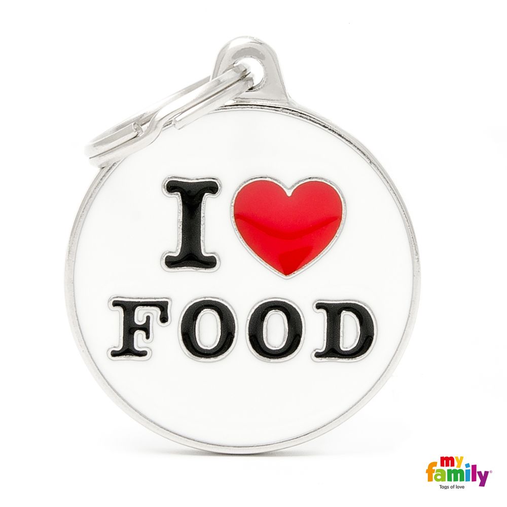 Médaille Charms Love food - MyFamily