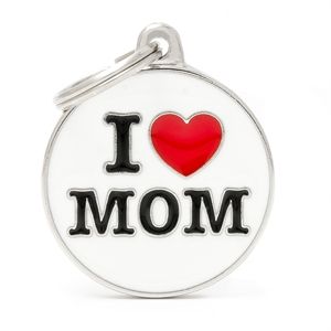 [9100] Médaille Charms Love Mom - MyFamily