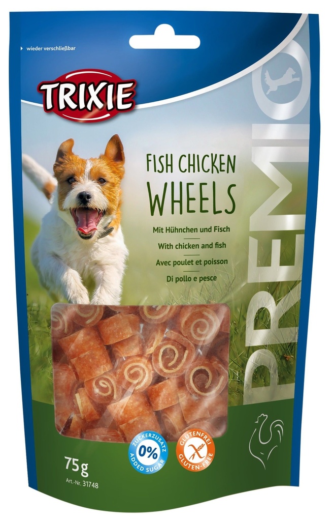 PREMIO Fish Chicken Wheels (75 g) - Trixie