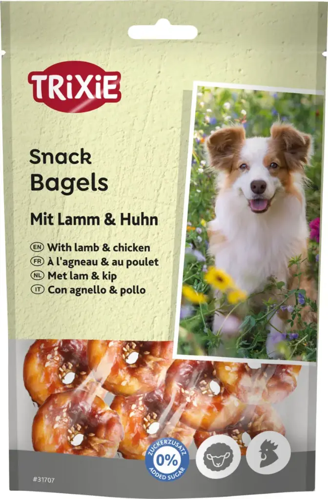 [9161] Snack Bagels à l'agneau et au poulet (100 g) - Trixie