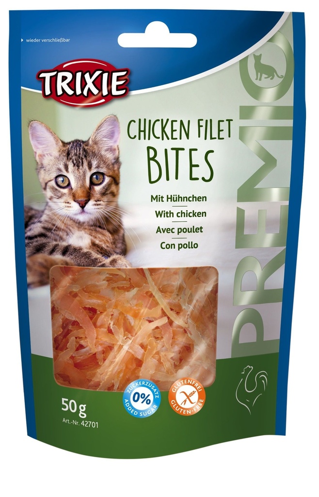 [9167] PREMIO Chicken Filet Bites (50 g) - Trixie