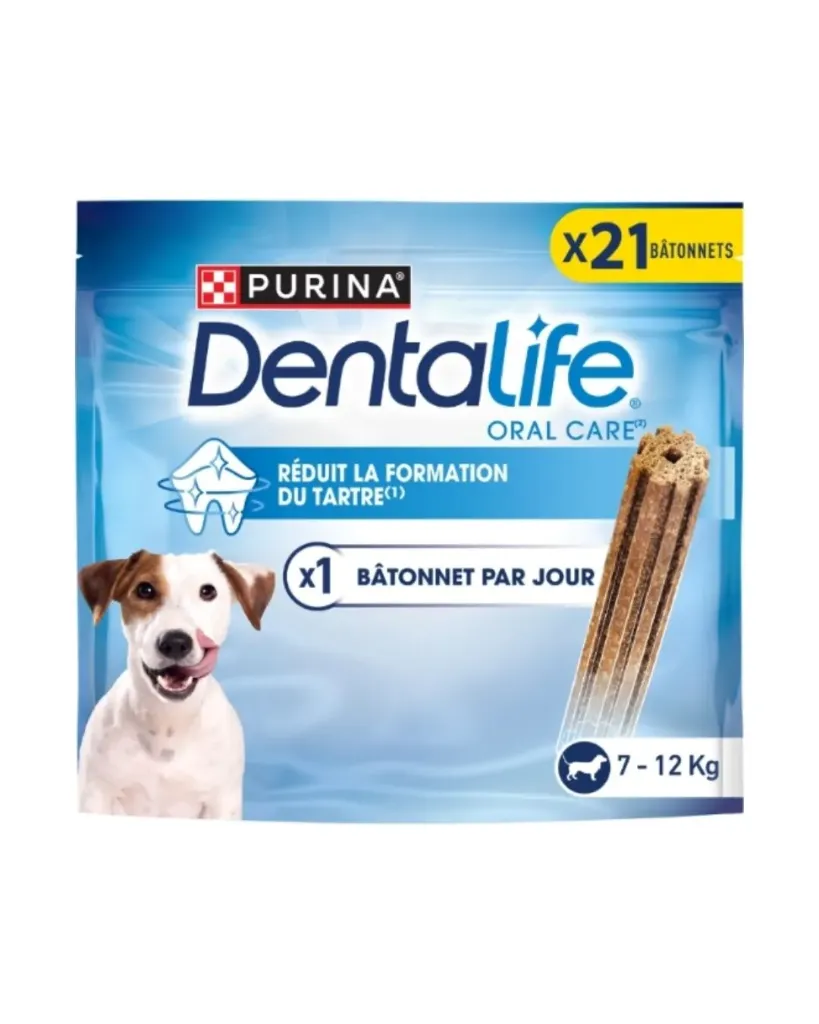 [9203] Dentalife mini 21 bâtonnets (345 g) - Purina Dentalife