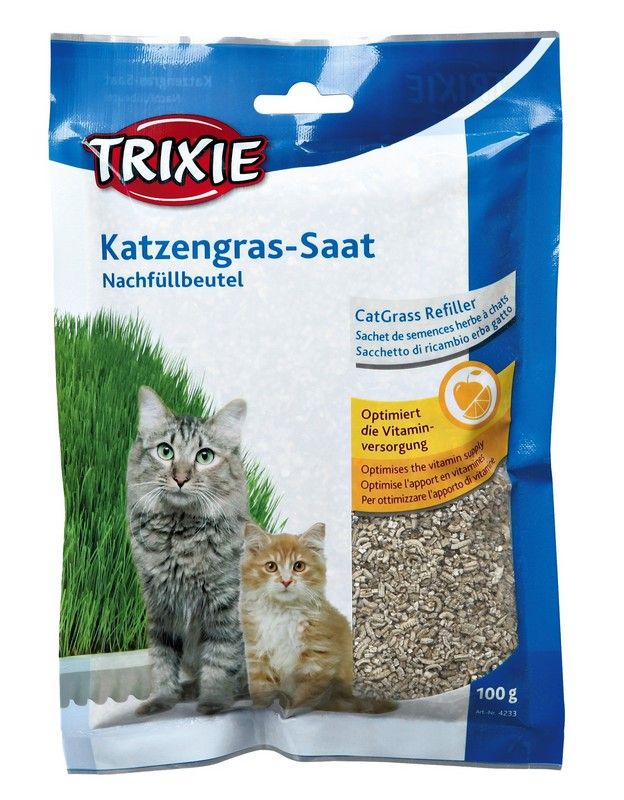 Sachet de semence herbe à chat (100 g) - Trixie