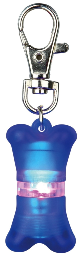Flasher pour chiens 2×4 cm bleu - Trixie