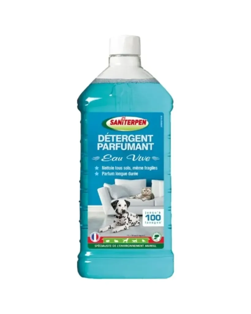 Détergent parfumant eau vive (1 litre) - Saniterpen