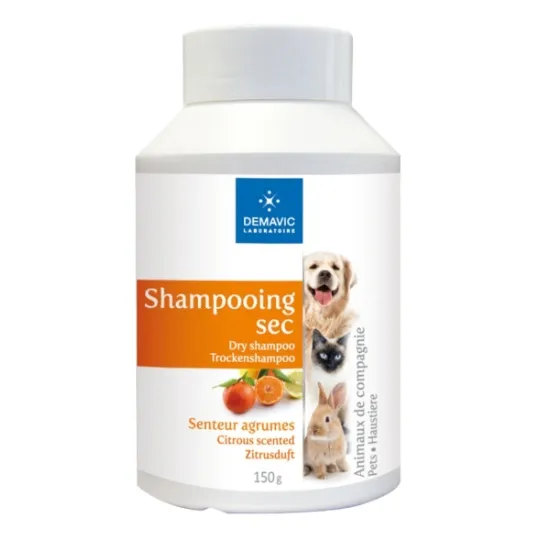[9479] Shampoing sec agrumes (150 g) - Demavic