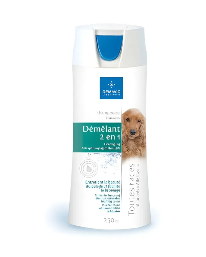 Shampoing démêlant 2 en 1 (250 ml) - Demavic