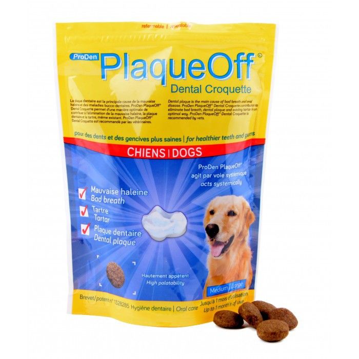 Plaque Off Dental croquette (60 g) - Demavic