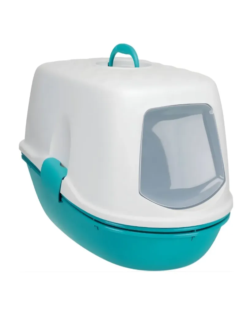 [9566] Bac à litière Berto top turquoise - Trixie