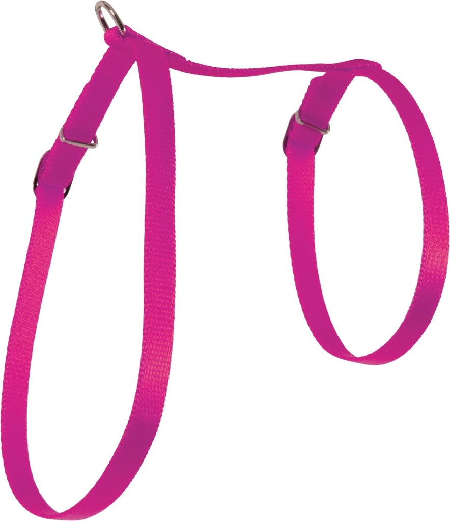 [9591_17263] Harnais Nylon chat (Fuchsia) - Zolux