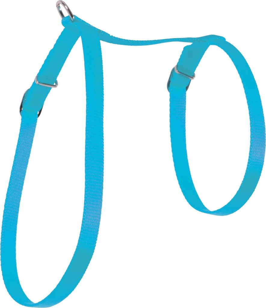 Harnais Nylon chat (Turquoise) - Zolux