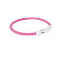 Flash anneau lumineux USB rose (L/XL) - Trixie