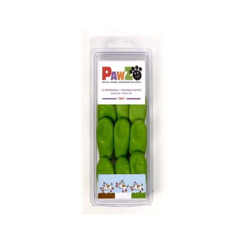 [9669] Bottes Pawz Toy Vert x 12