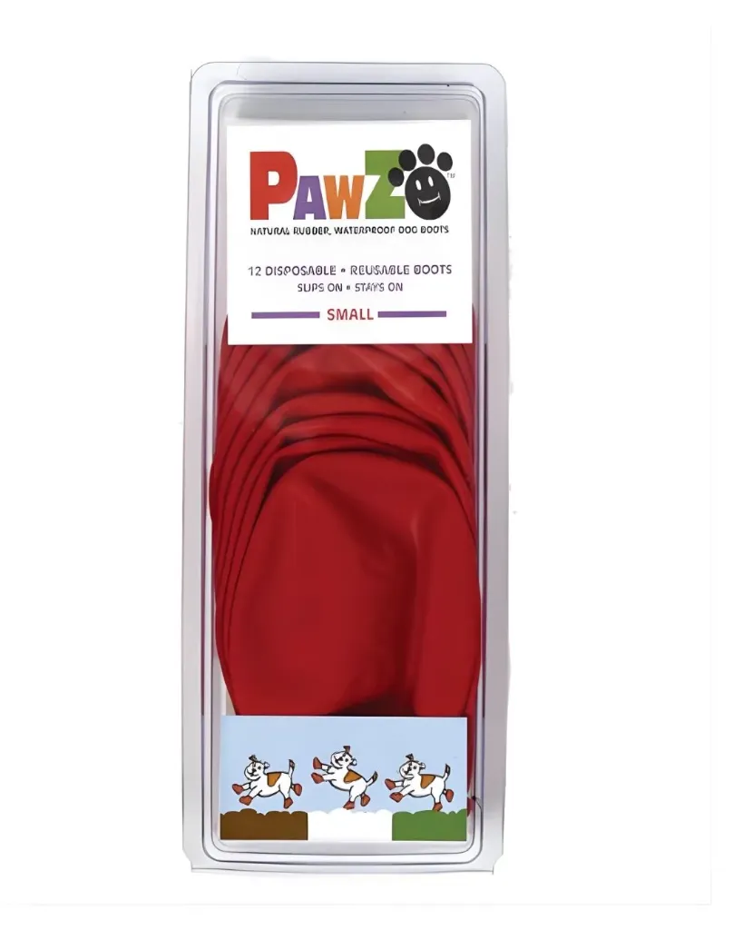 [9672] Bottes rouges S (x 12) - Pawz